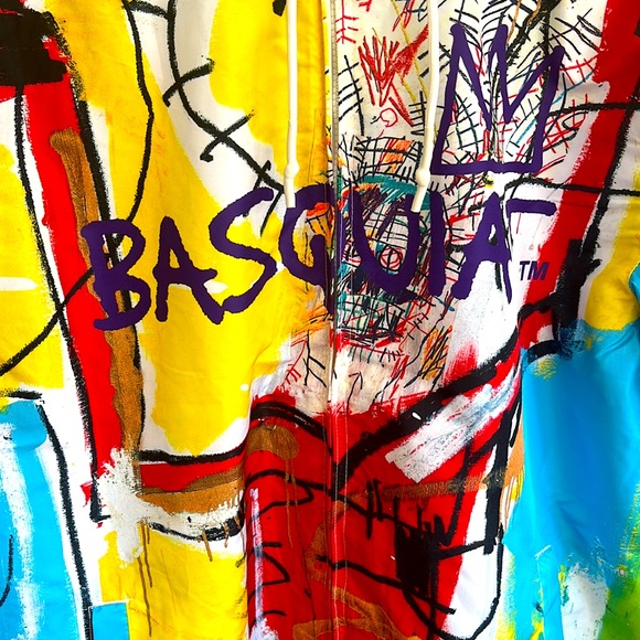 ❤️💛💙 Members Only Basquiat Lightweight Jacket for Men-L-NWT - Picture 6 of 16